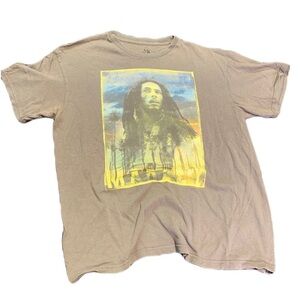 💙 Bob Marley Graphic Tee by Zion Rootswear - Size L
